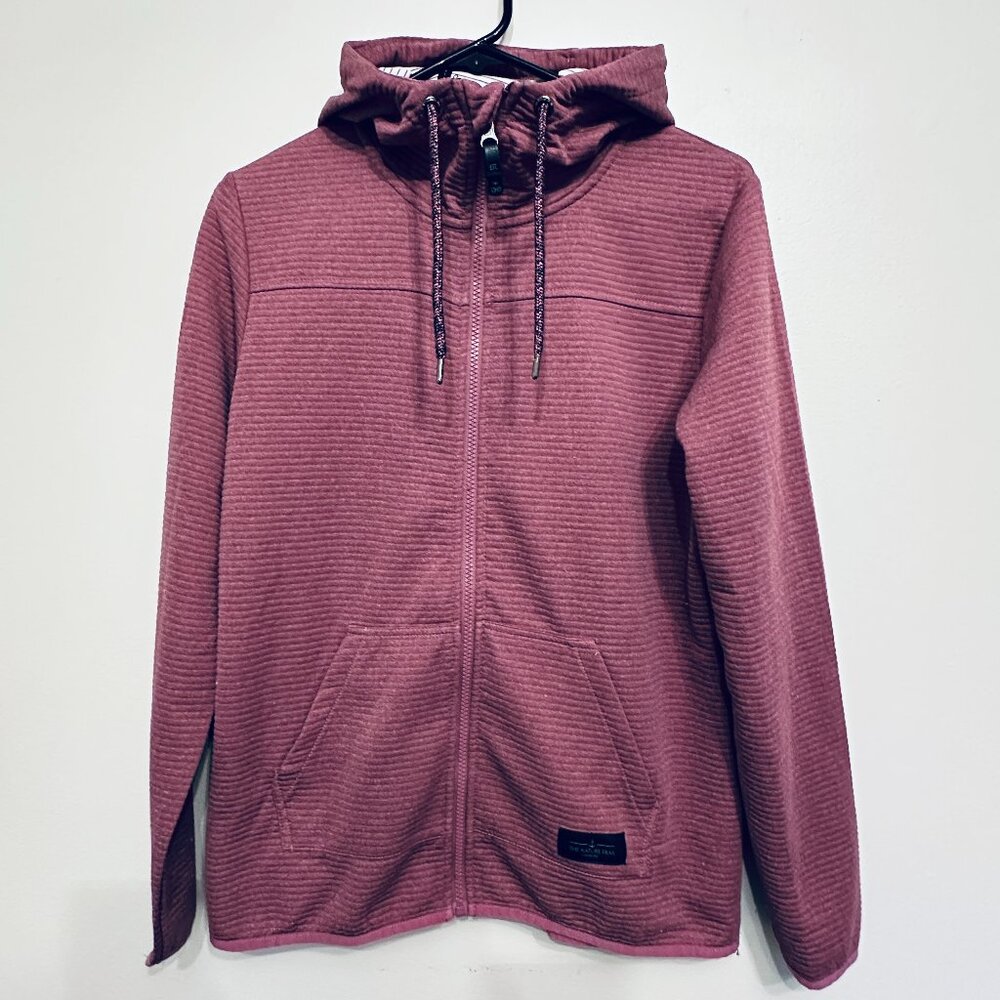 Mauve Purple Pink Womens Lightweight Zip Hoodie - The Nature Trail by Tchibo